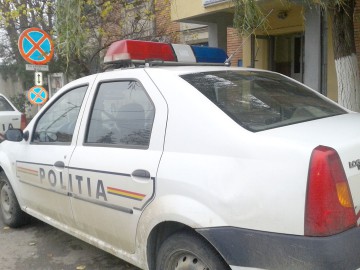 O maşină s-a răsturnat pe DN 39